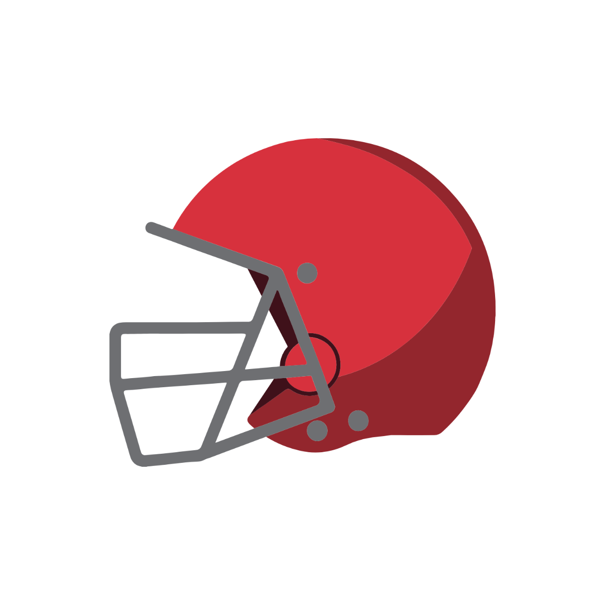 Free Football Helmet Clipart Template