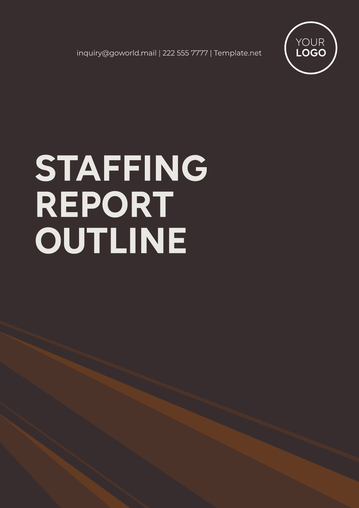 Staffing Report Outline Template - Edit Online & Download