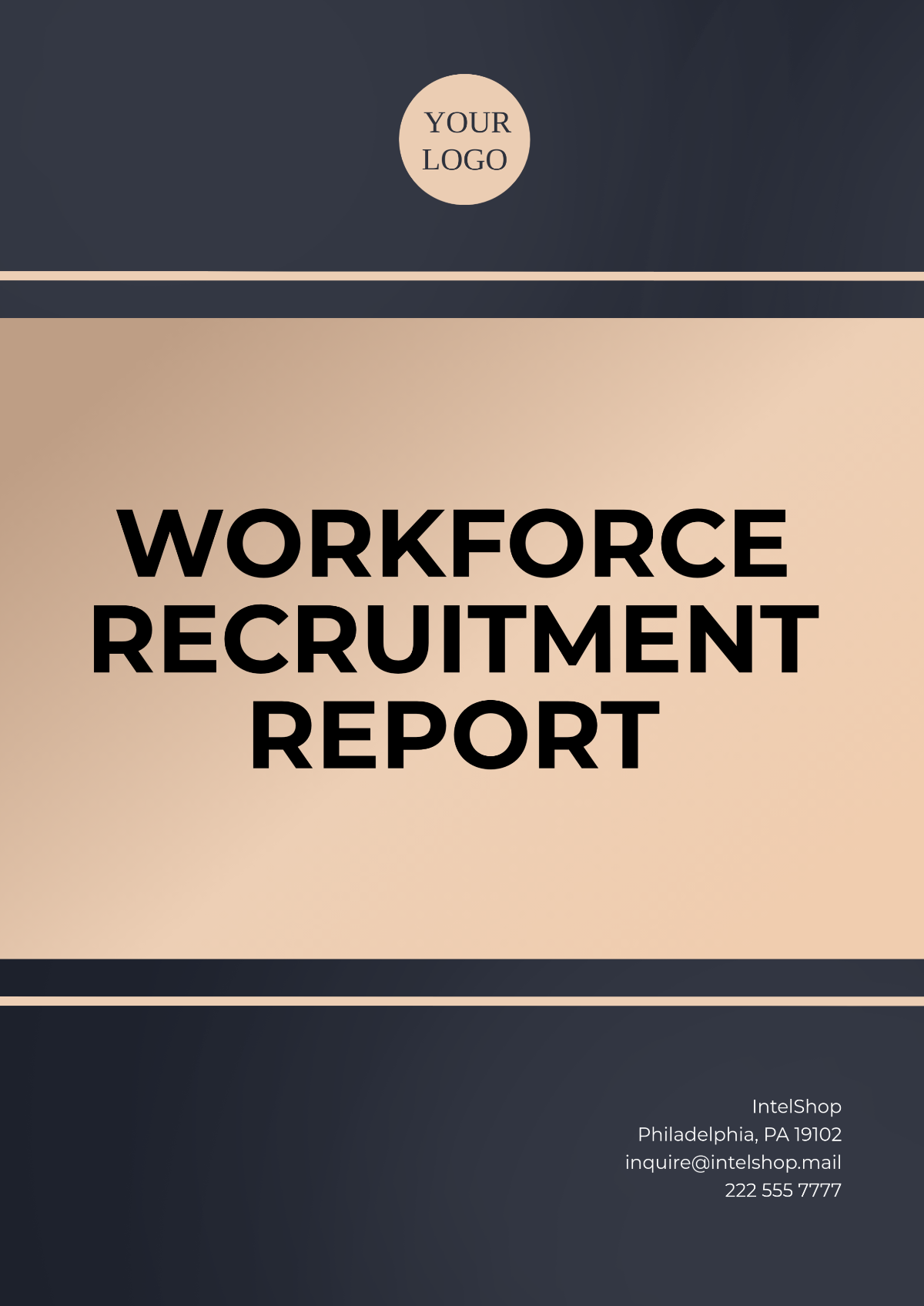 Workforce Recruitment Report Template - Edit Online & Download