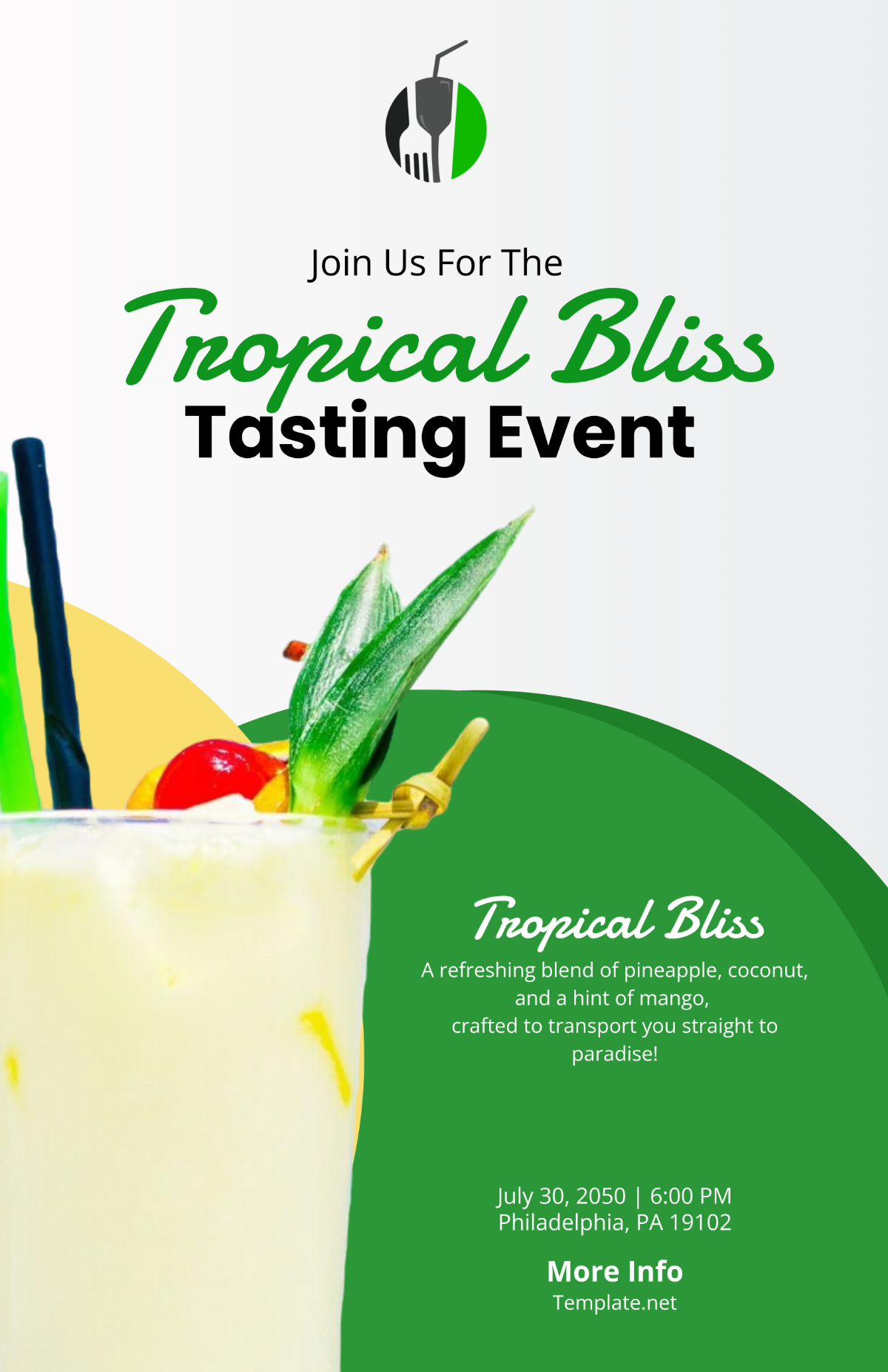 Food and Beverage Event Poster