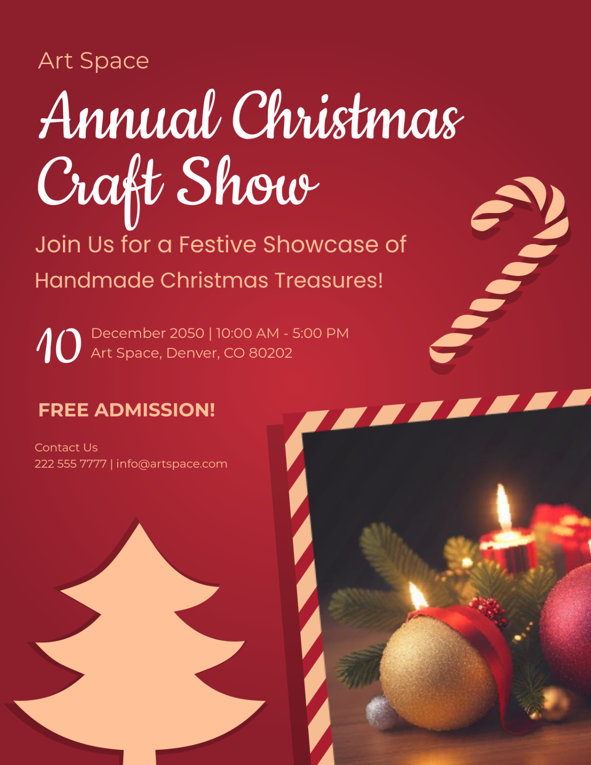 Christmas Craft Show Flyer