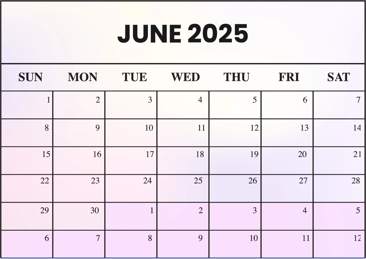 Free 2025 Desk Calendar Template to Edit Online