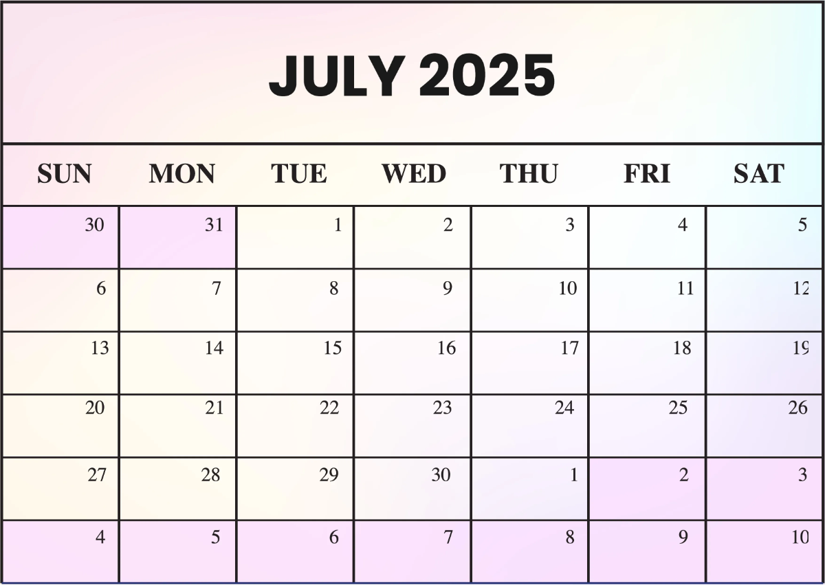 Free 2025 Desk Calendar Template to Edit Online