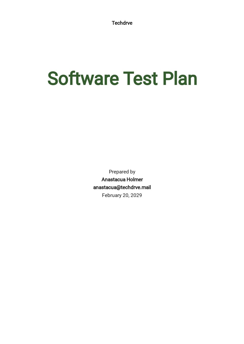 Free Software Test Plan Template.jpe