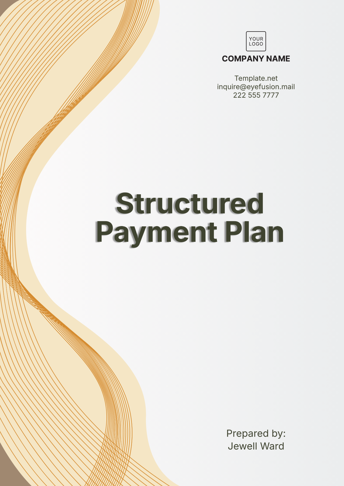 Structured Payment Plan Template - Edit Online & Download