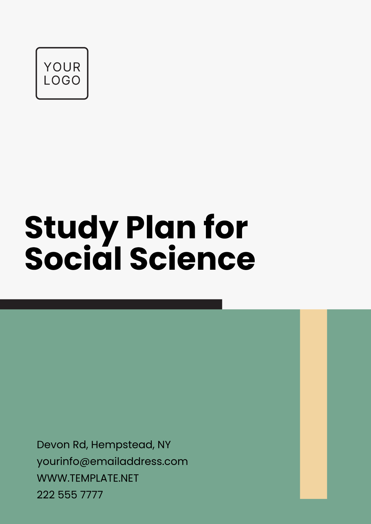 Free Study Plan Timetable Template - Edit Online & Download | Template.net