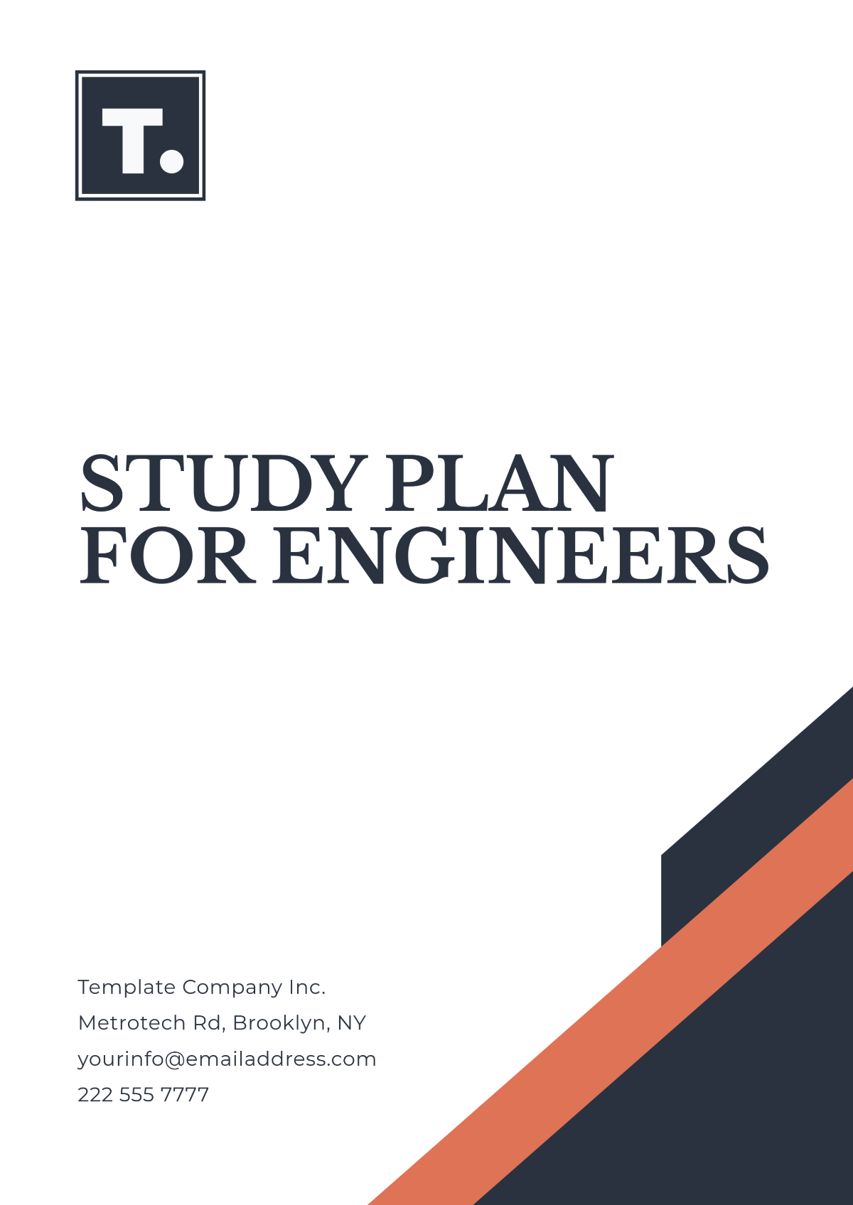 Study Plan for Engineers Template - Edit Online & Download