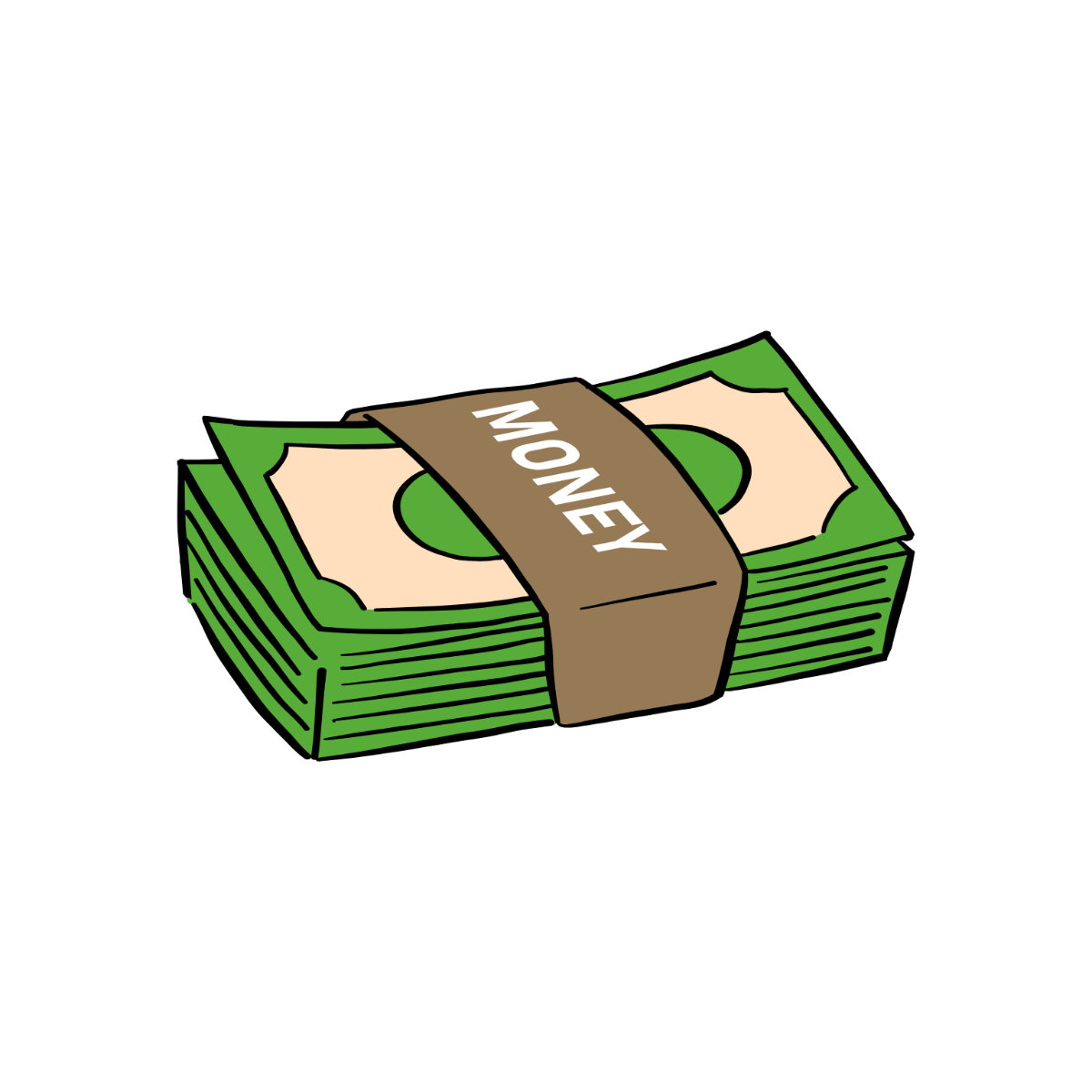 Cartoon Money Clipart - Edit Online | Template.net