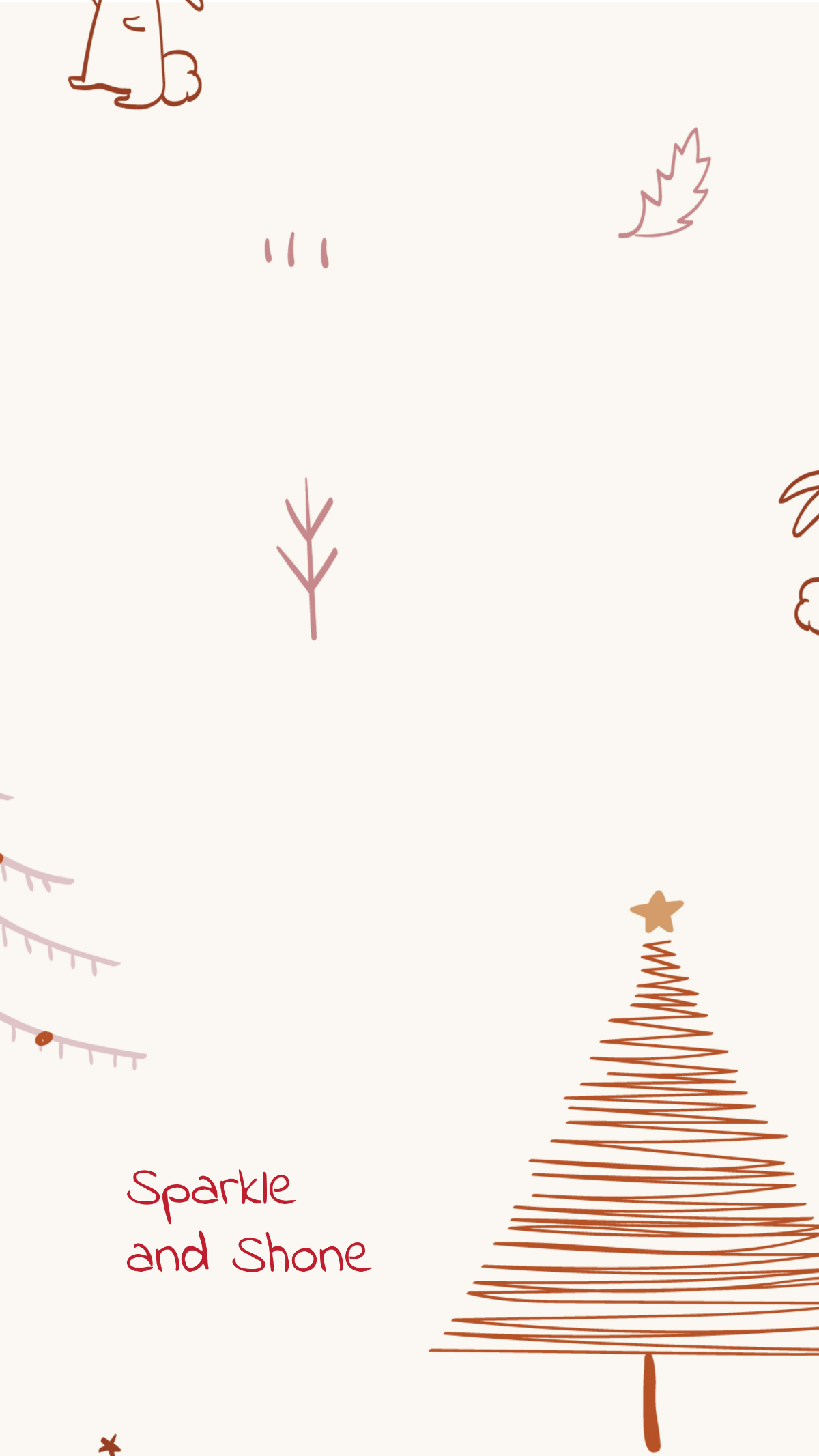 Preppy Christmas Wallpaper