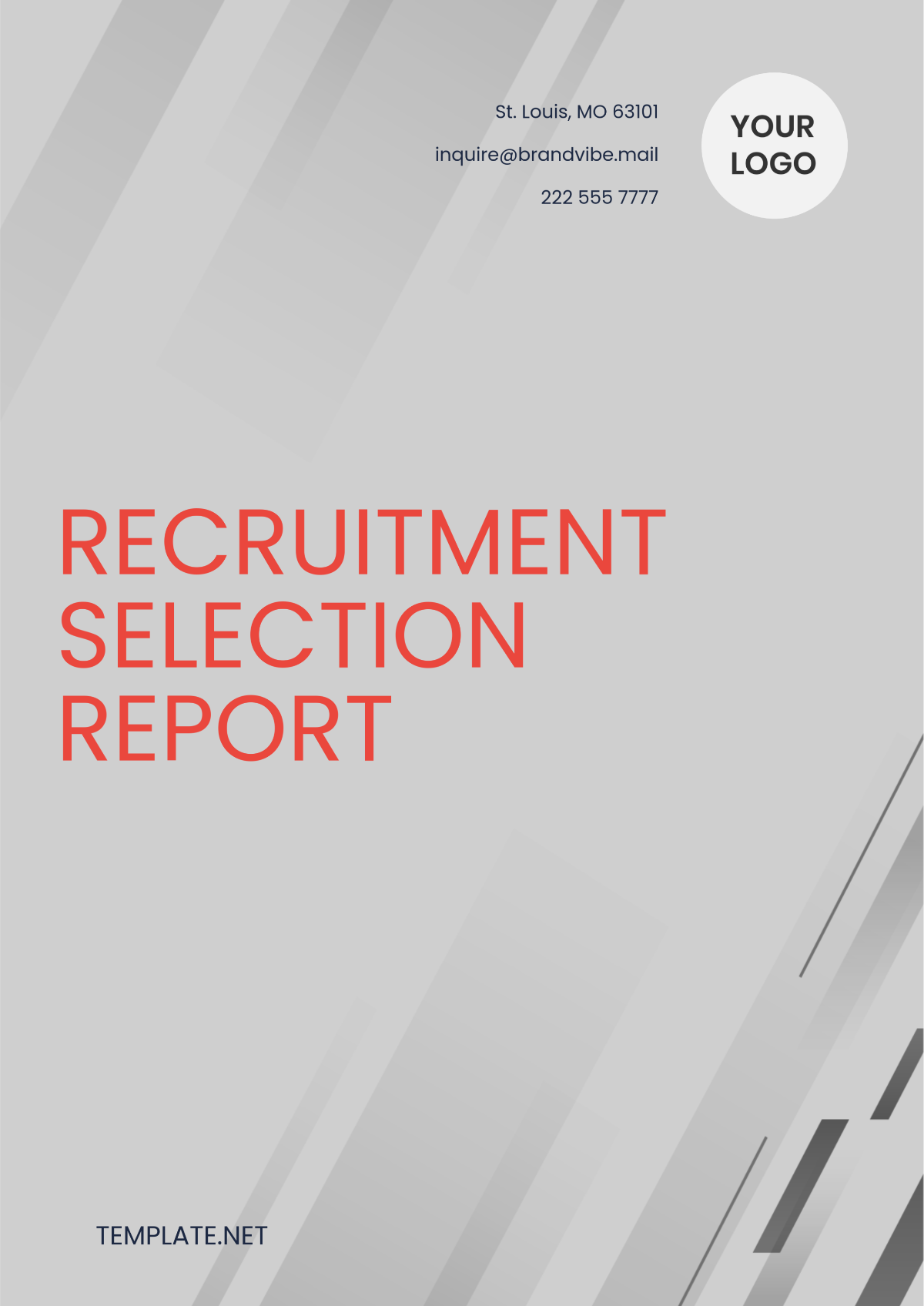 Recruitment Selection Report Template - Edit Online & Download