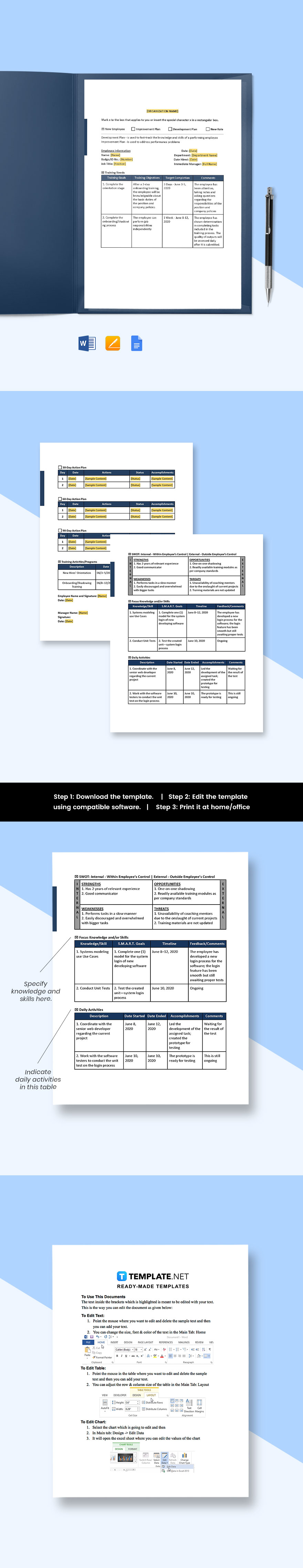 Software Development Training Plan Template | Template.net