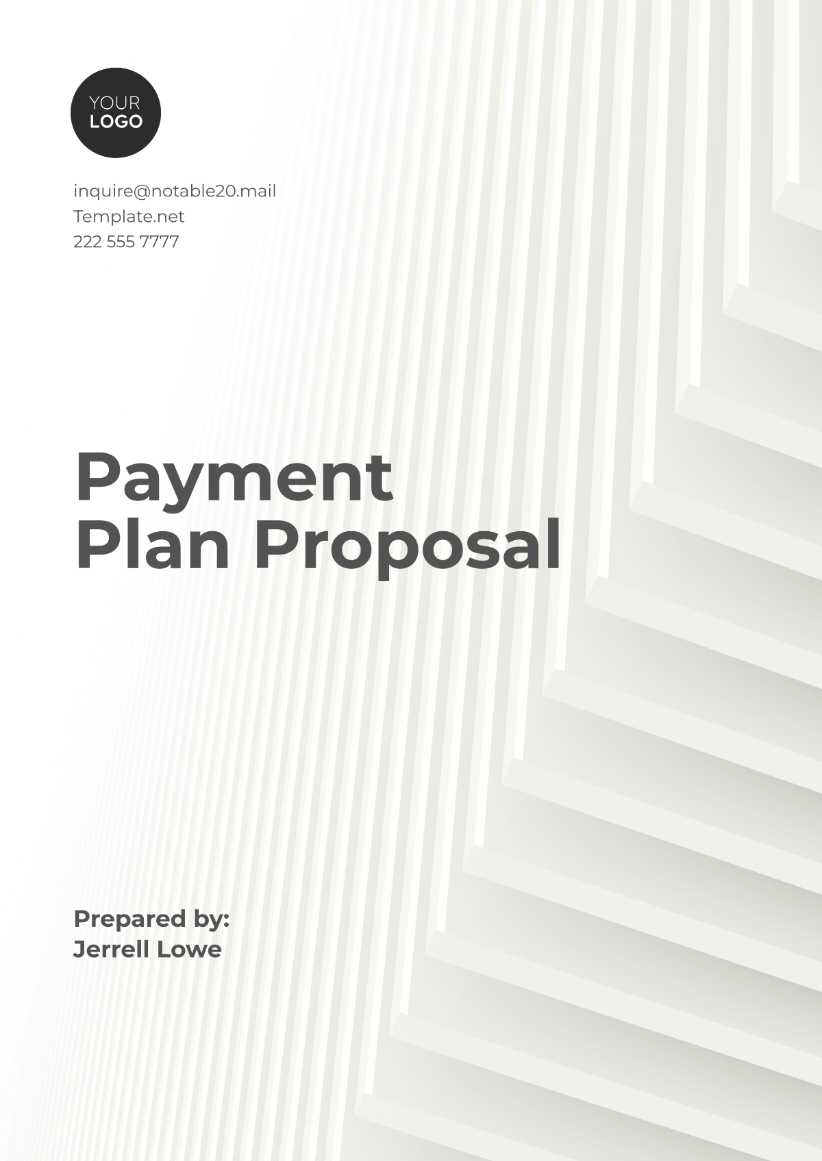 Payment Plan Proposal Template - Edit Online & Download