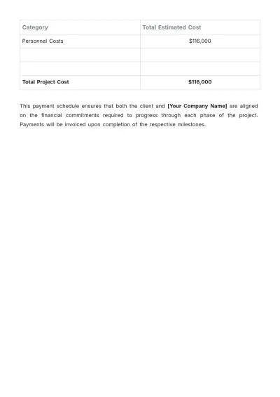 Free Consulting Firm Project Budget Template to Edit Online