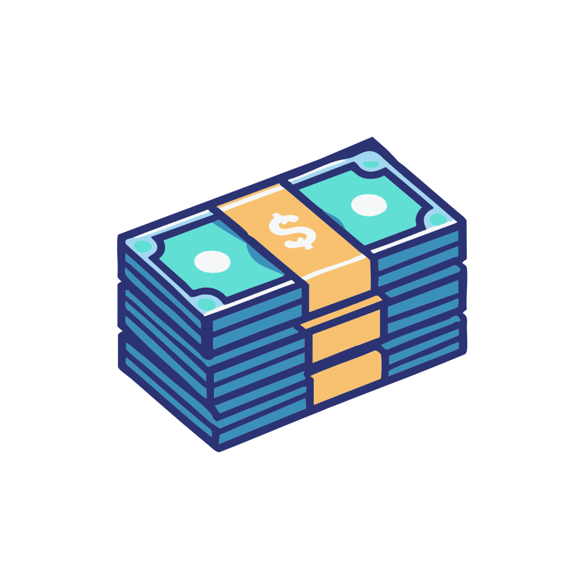 Stack of Money Clipart - Edit Online | Template.net