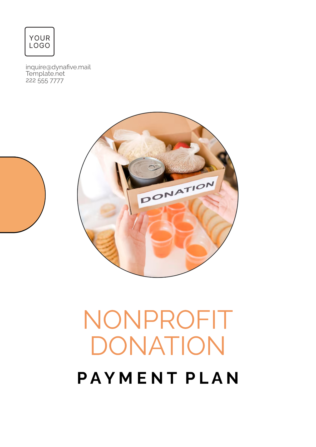 Nonprofit Donation Payment Plan Template - Edit Online & Download