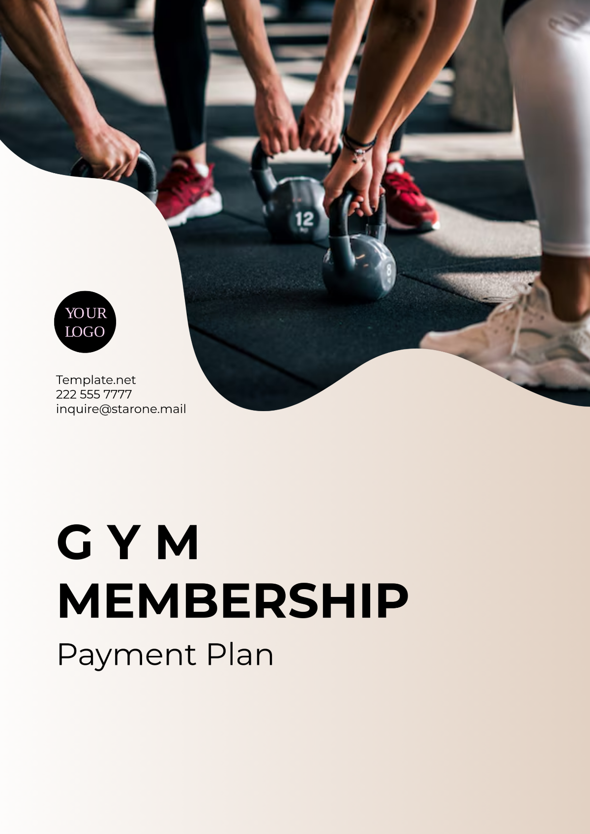 Gym Membership Payment Plan Template - Edit Online & Download