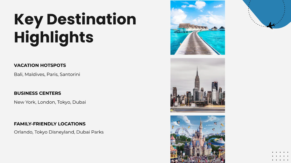 Free Airline Presentation Template to Edit Online