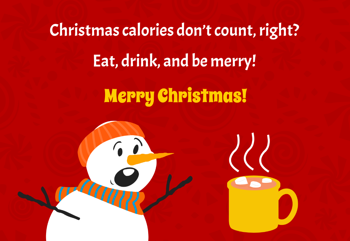 Free Funny Christmas Card Template - Edit Online & Download | Template.net