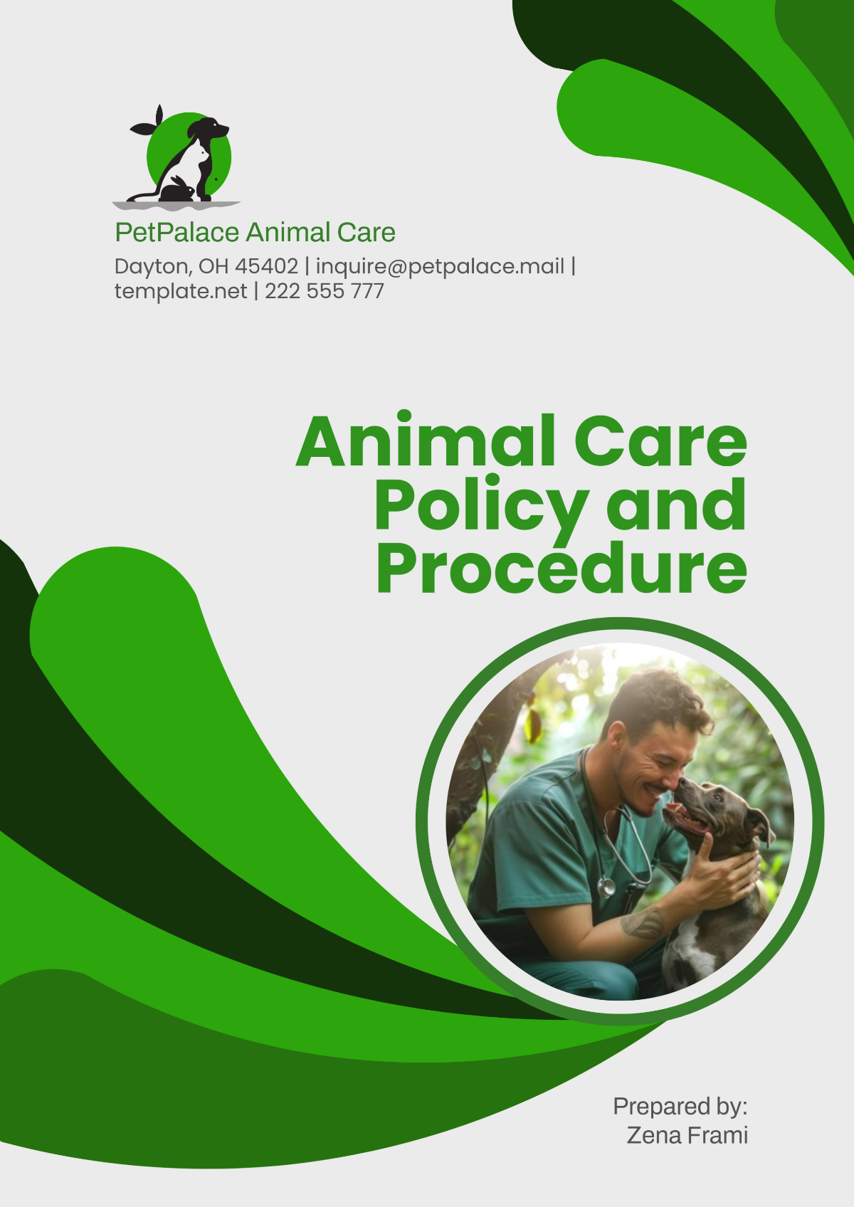 Animal Care Policy and Procedure Template - Edit Online & Download