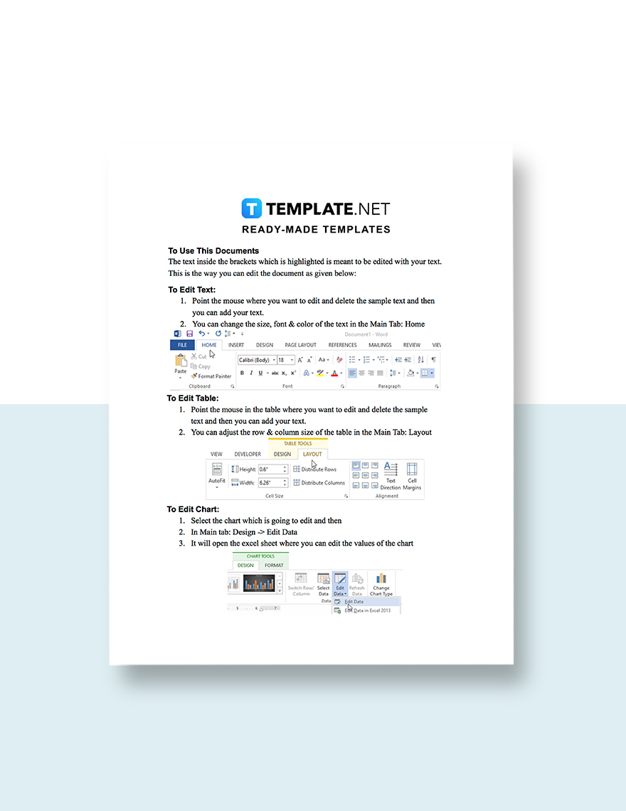 Transmission Notice for Email Template