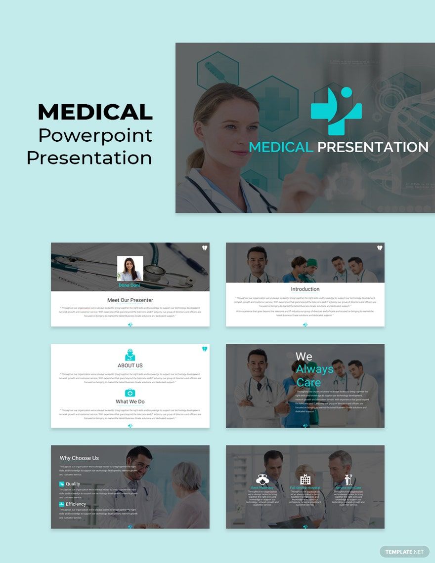 Medical Presentation Template