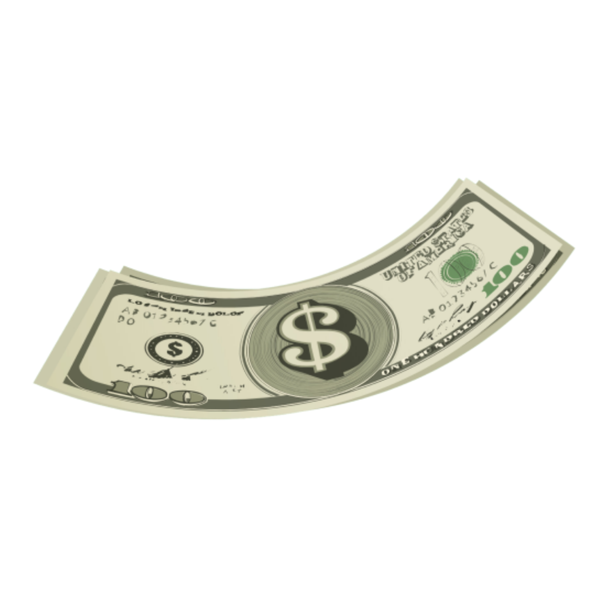 Realistic Money Clipart