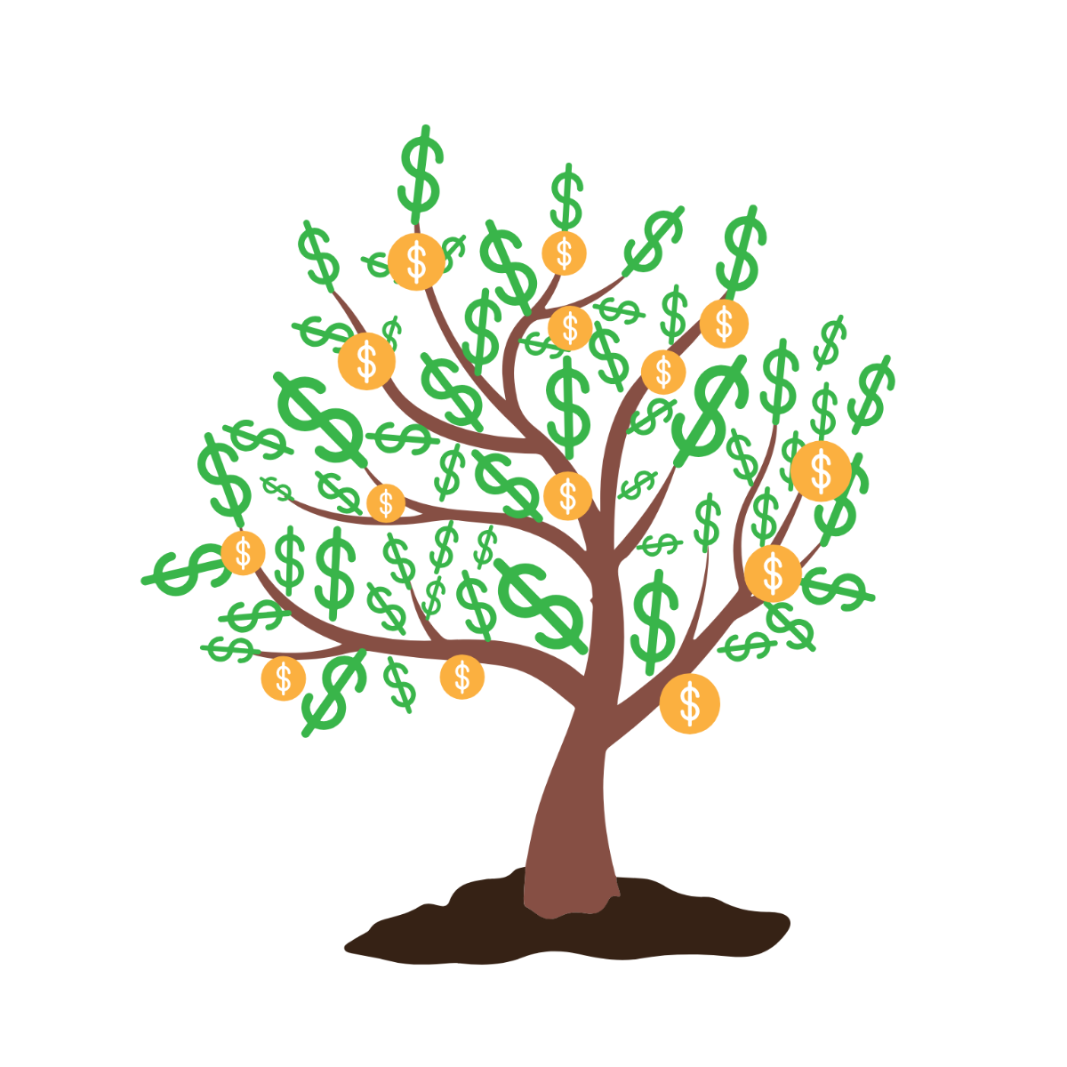 Money Tree Clipart