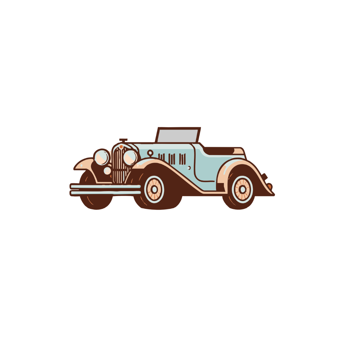 Classic Car Clipart - Edit Online | Template.net