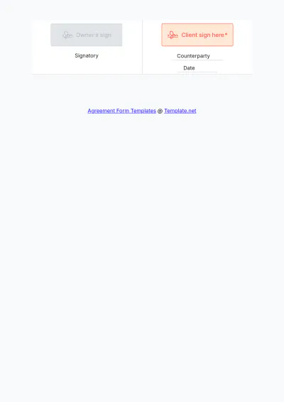 Free Food Truck Lease Agreement Form Template to Edit Online