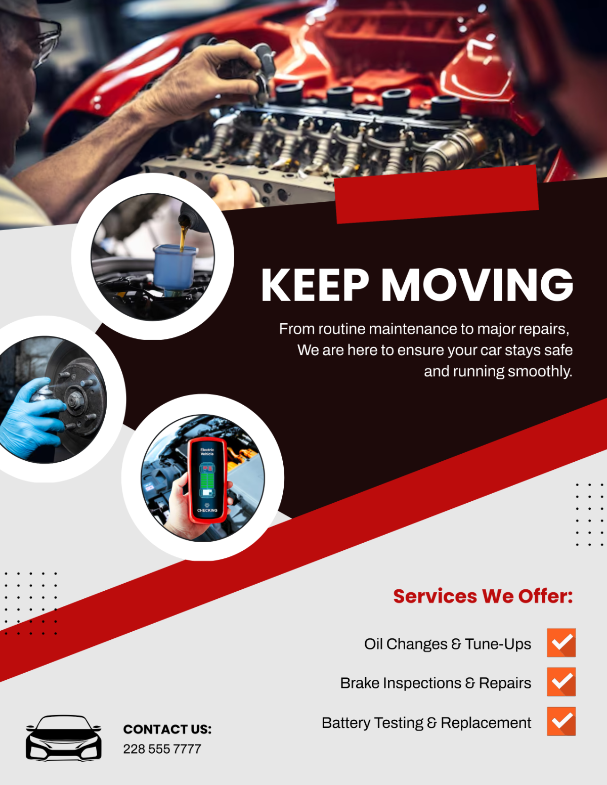 Automotive Service Flyer Template - Download | Template.net