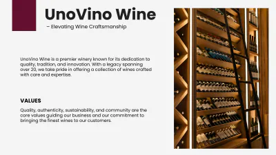 Free Wine Presentation Template to Edit Online