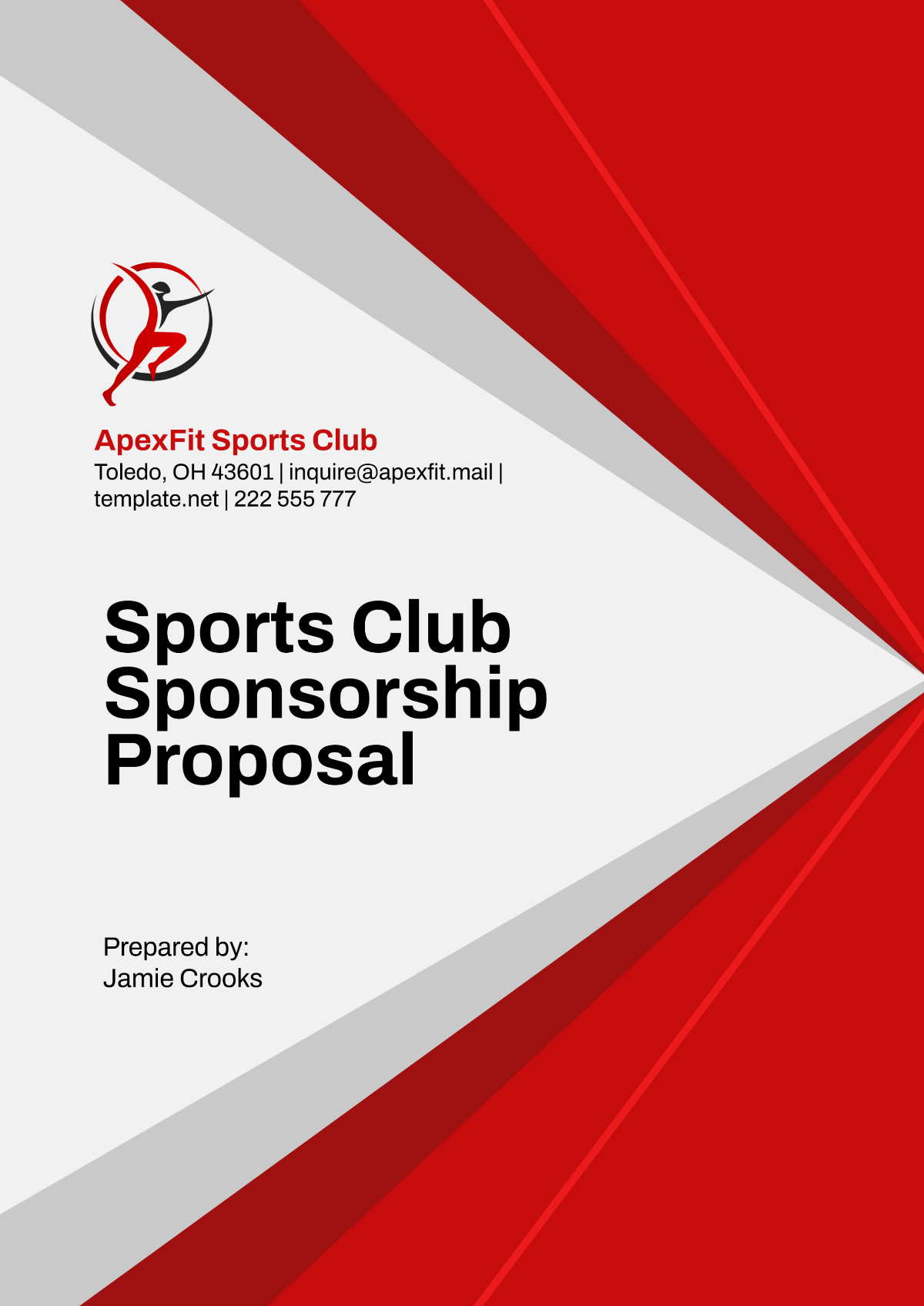 Sports Club Sponsorship Proposal Template - Edit Online & Download