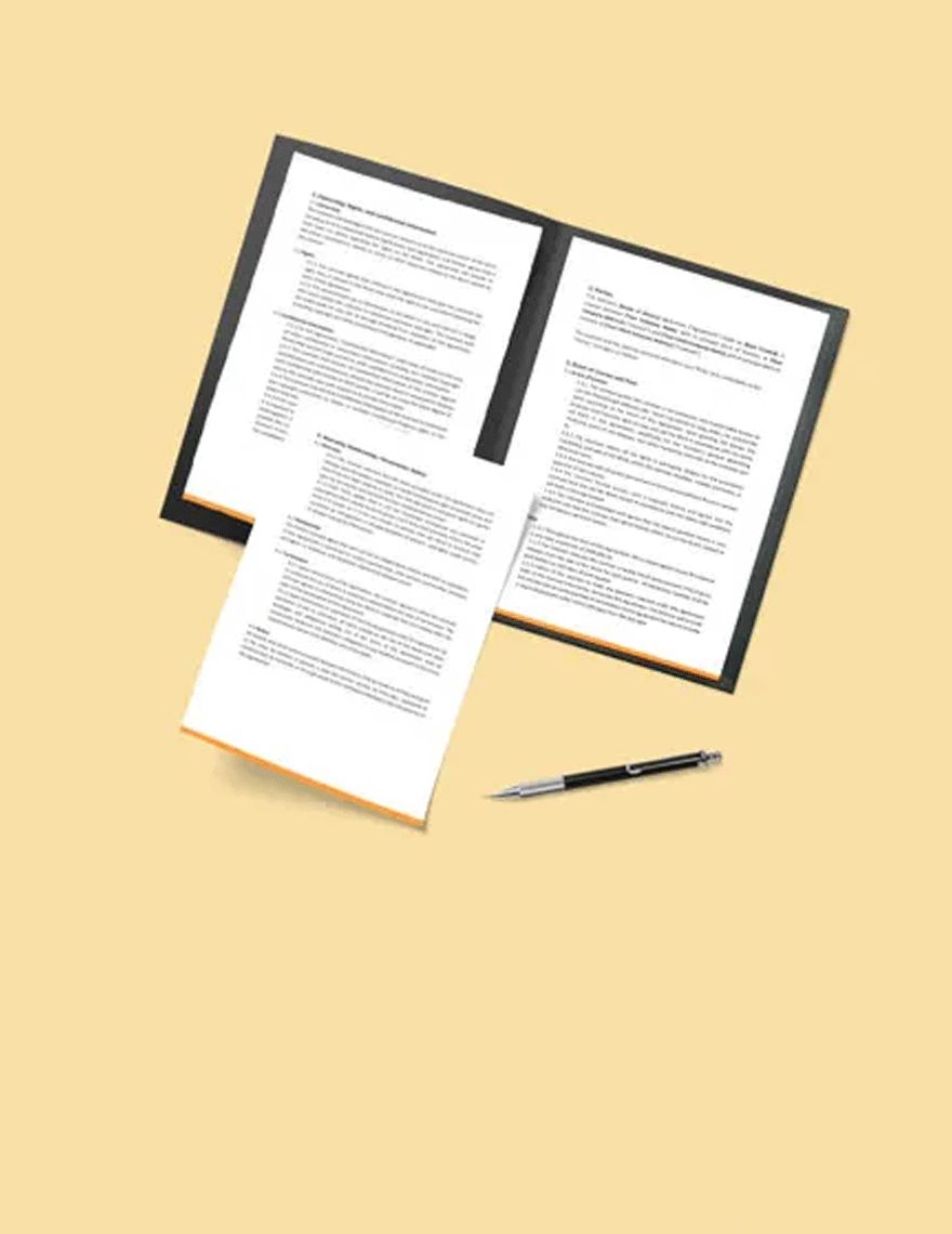 Copyright License Agreement Template