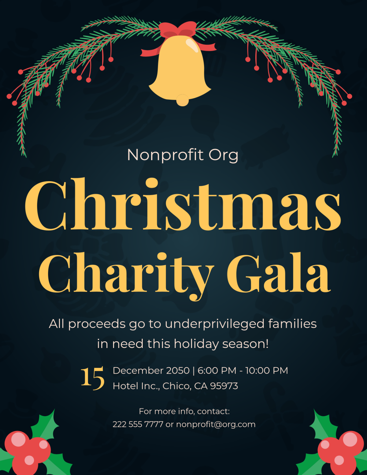 Christmas Charity Event Flyer