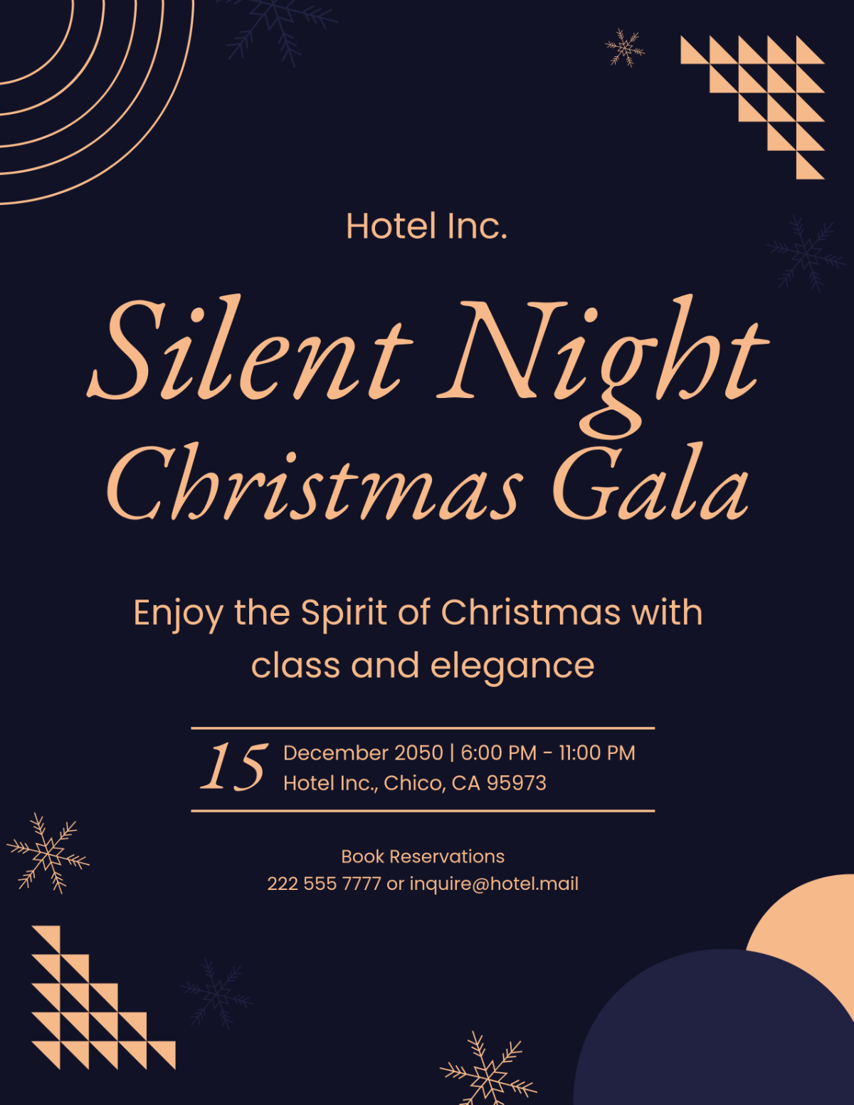 Christmas Gala Flyer