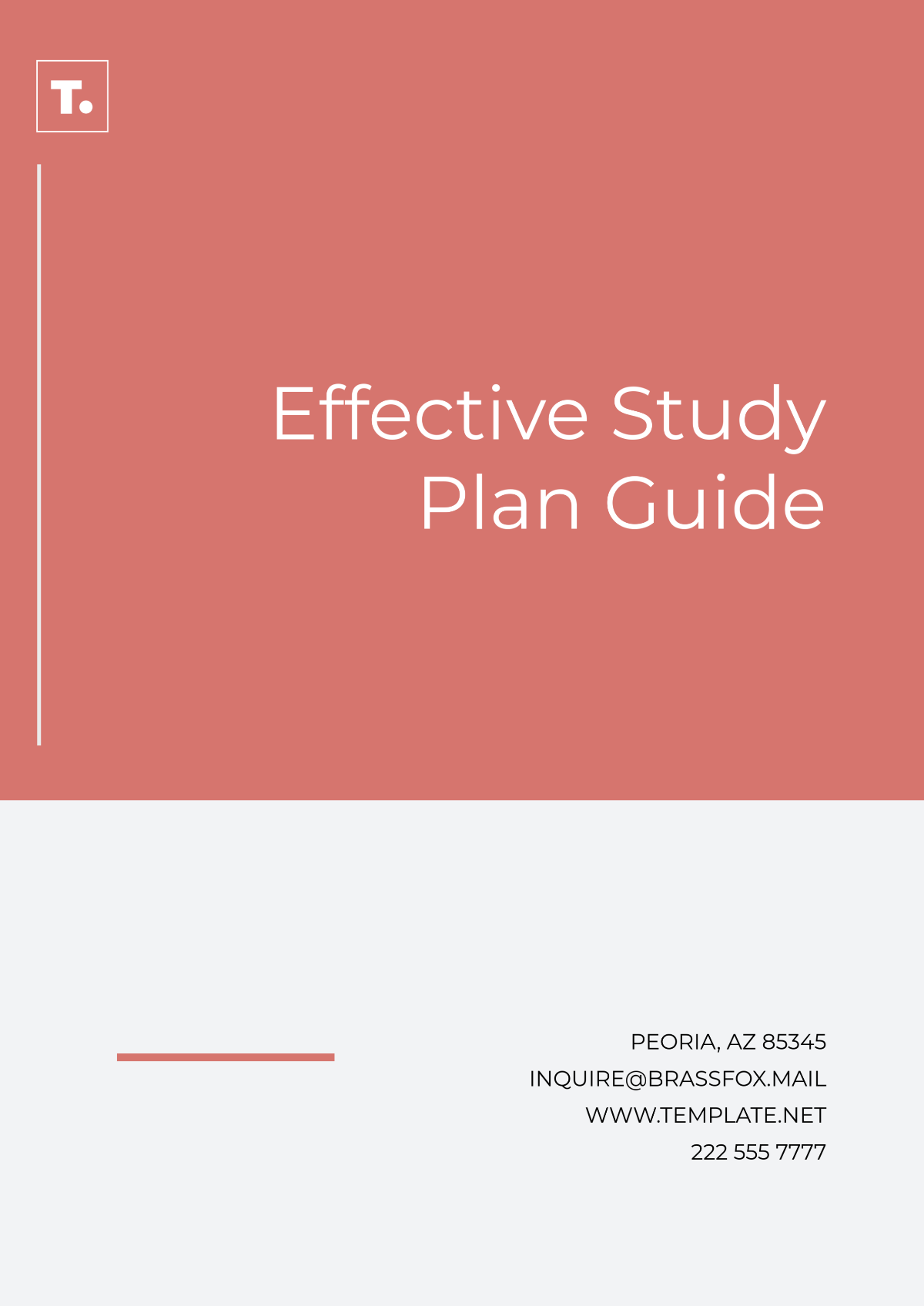 Effective Study Plan Guide Template - Edit Online & Download