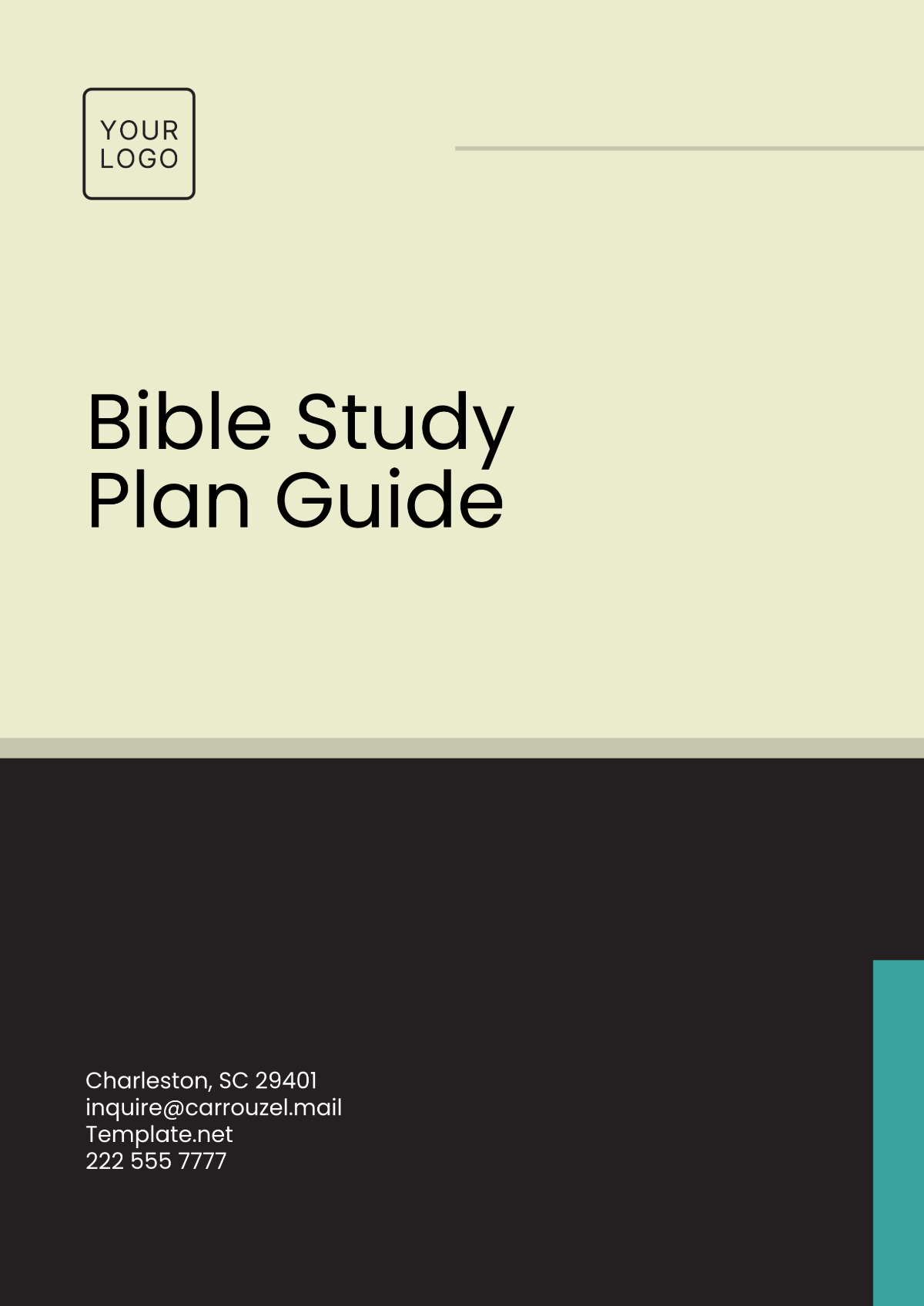 Bible Study Plan Guide Template - Edit Online & Download