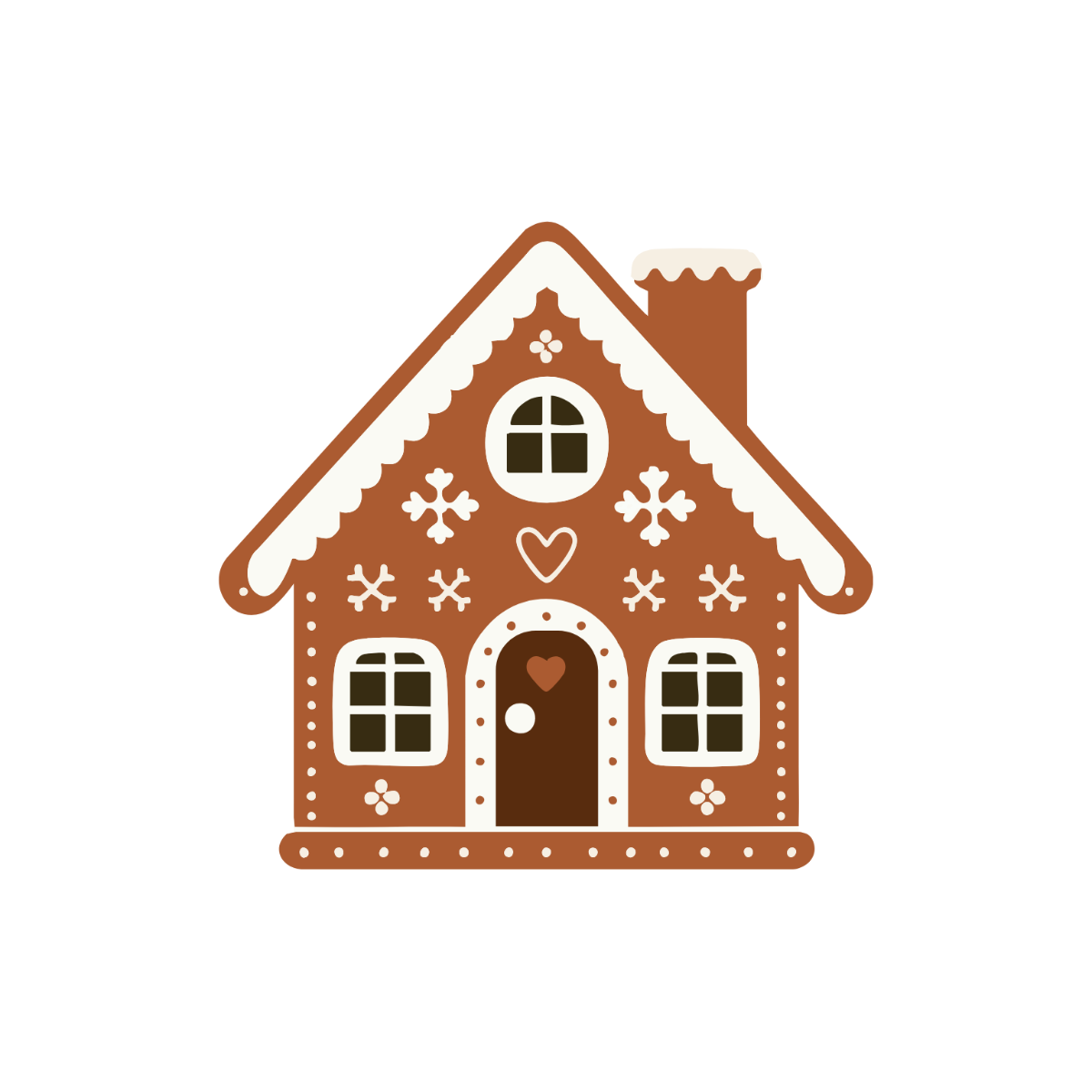 Gingerbread House Clipart - Edit Online | Template.net