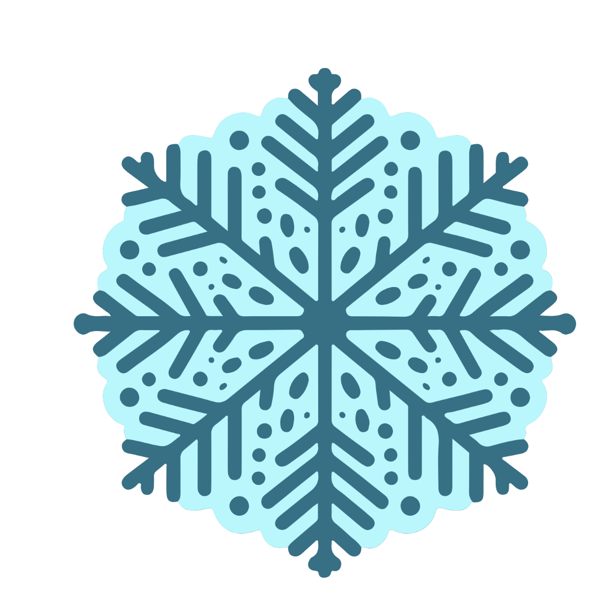 Christmas Snowflake Clipart