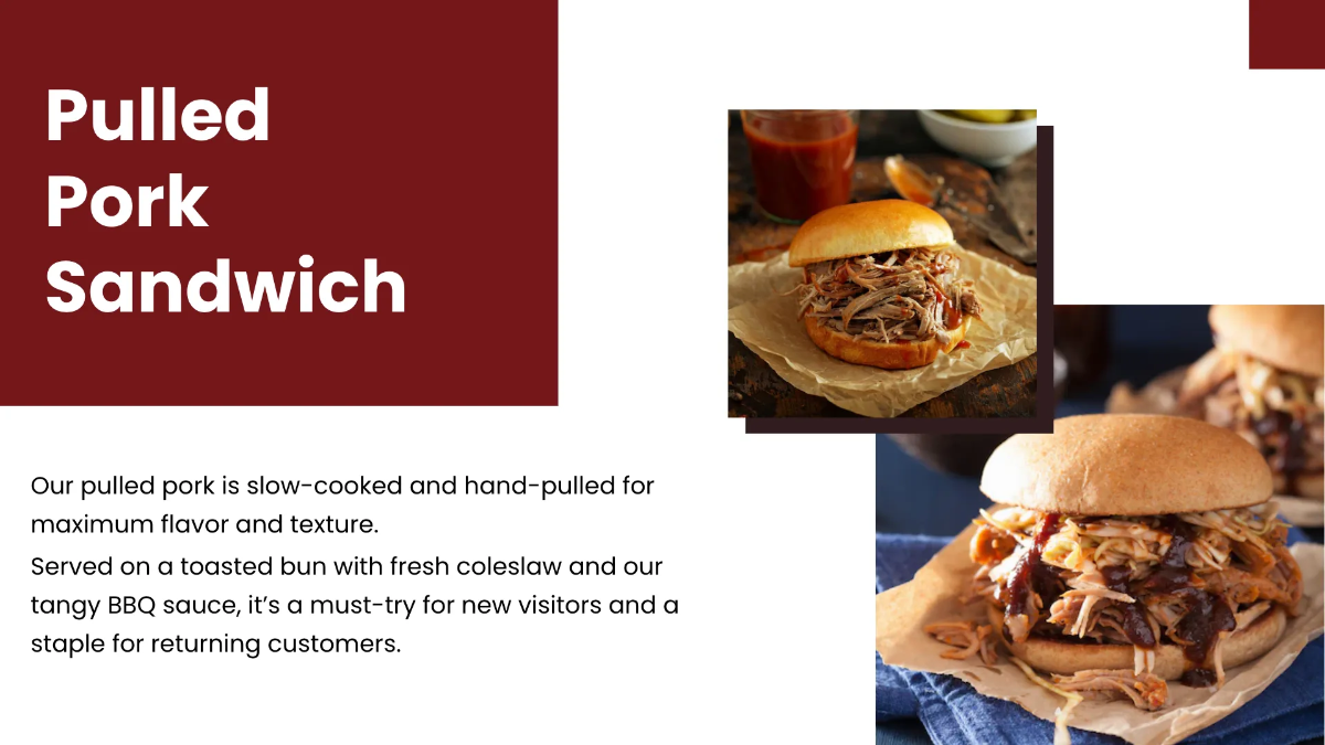 Free BBQ Presentation Template to Edit Online