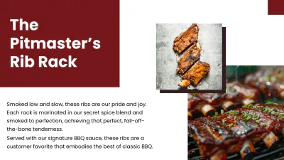 Free BBQ Presentation Template to Edit Online