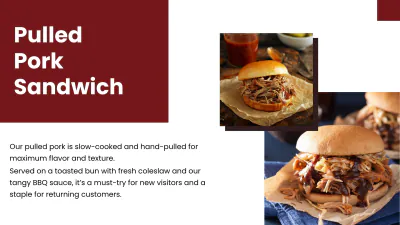 Free BBQ Presentation Template to Edit Online