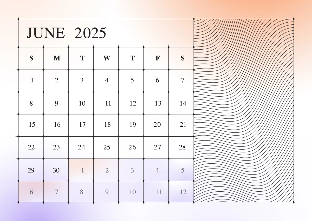 Free Blank 2025 Calendar Template to Edit Online