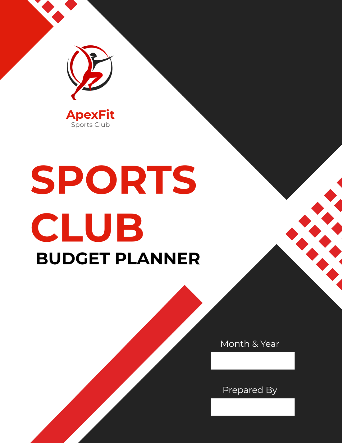 Sports Club Budget Planner Template - Edit Online & Download