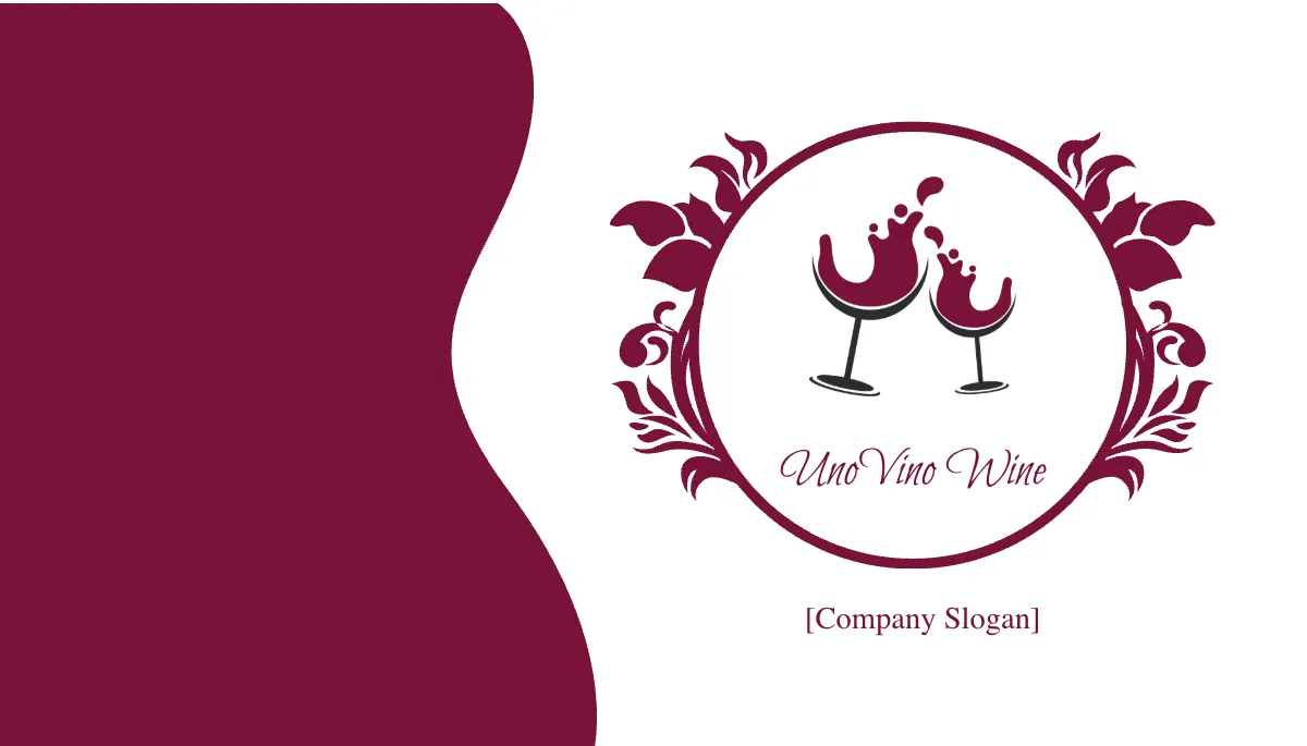 Free Wine Business Card Template to Edit Online