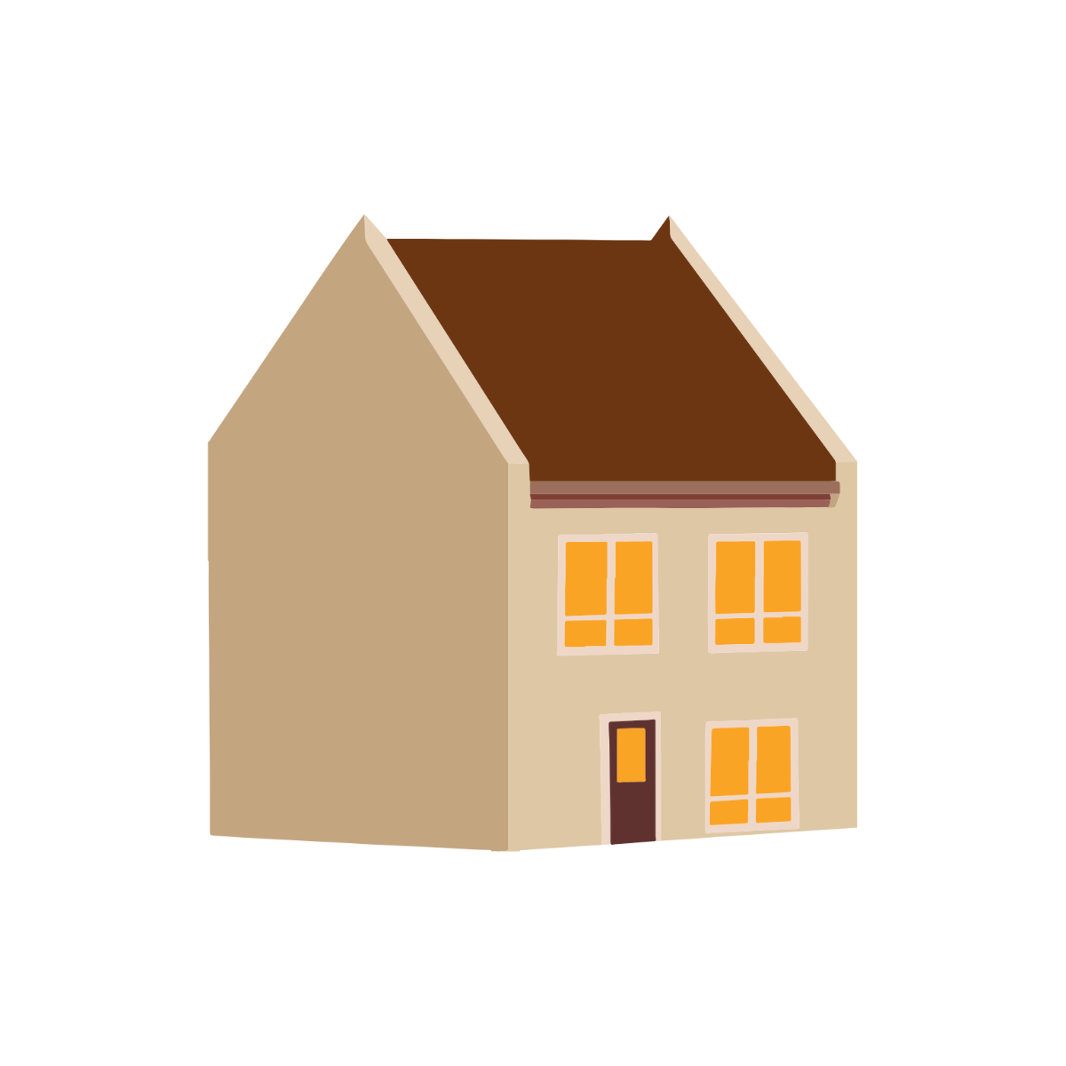 Vintage House Clipart