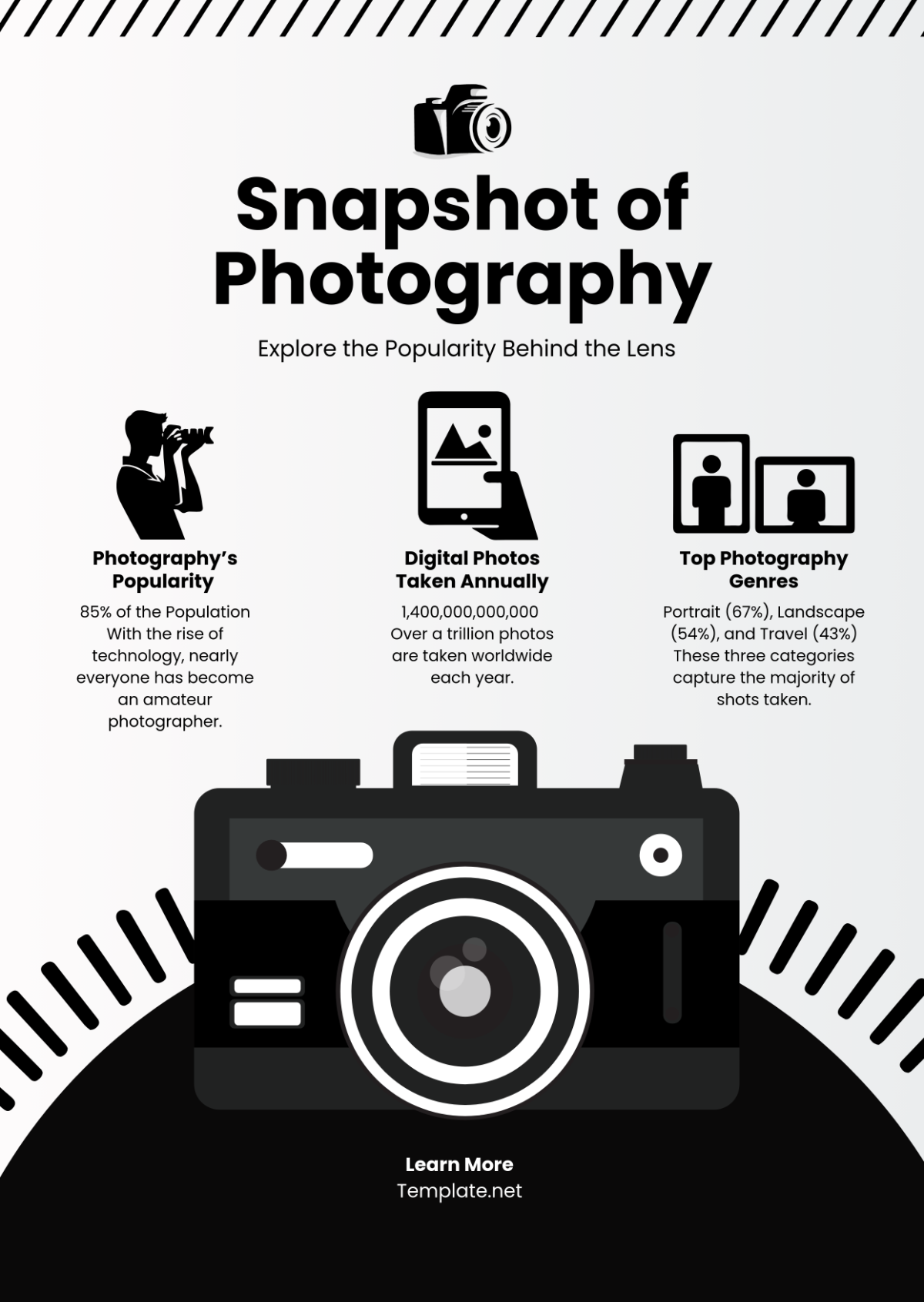 Photography Infographics Template - Edit Online & Download