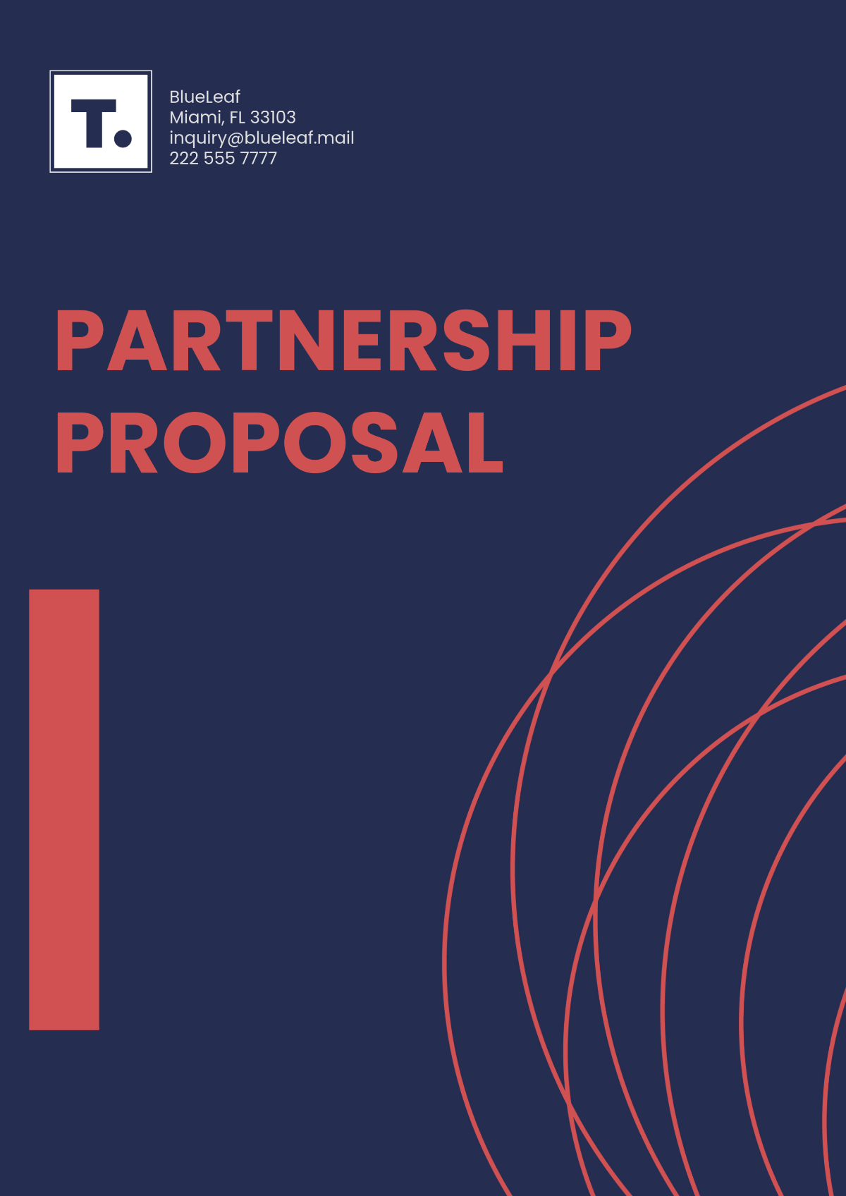 Partnership Proposal Template