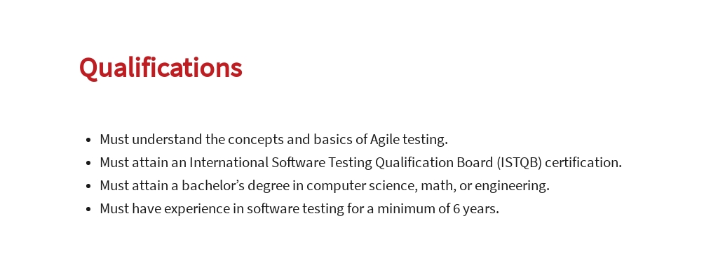 Free Agile Tester Job Ad and Description Template 5.jpe