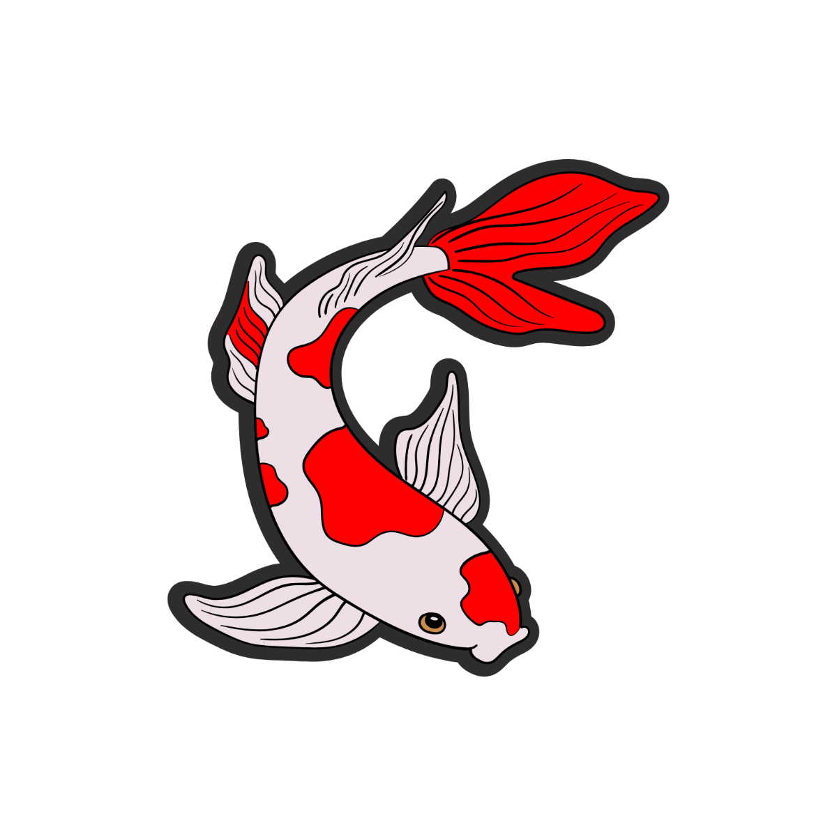 Koi Fish Clipart